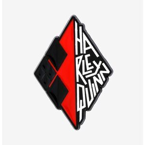 DC Comics Harley Quinn The Suicide Squad Name Logo Pin Enamel New OOS